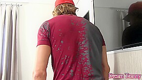 Big Booty TS Nathalia de Castro Gets Licked and Dicked