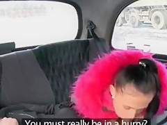Big Natural Bouncing Tits Nicole Love In Czech Taxi