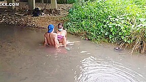 Big Tits Asian Outdoor 10