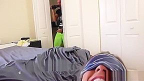 Big Titty Honey Stuffs Her Holes