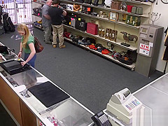 Big ass hottie fucked doggystyle for moolah by a broker