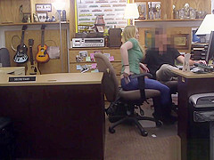 Big ass hottie fucked doggystyle for moolah by a broker