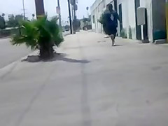 Big booty walking