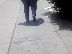Big booty walking