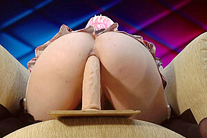 Big Ass Fucking Deep Penetration And Dildo Riding ( Sissy Femboy Trap Ts )