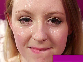 Bigtit English Chick Takes Big Load Of Cum