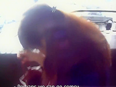 Bigtits babe publicly fucked on