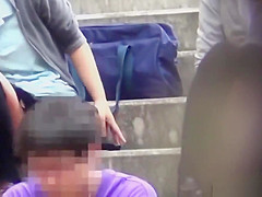 Bizarre asian teen 18+ pisses