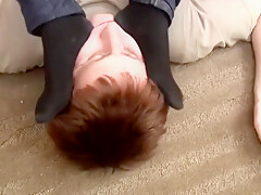 Black Socks Feet Worship