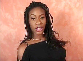 Black Stud Fucks Sexy Ebony Whores Butt Then Gives Facial