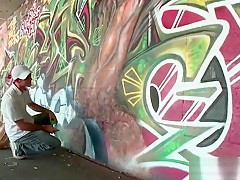 Black gay thug sucking and fucking two