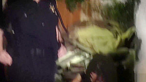 Black guy arrested gets his dick sucked