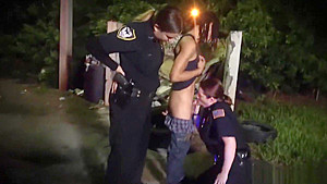 Black guy arrested gets his dick sucked