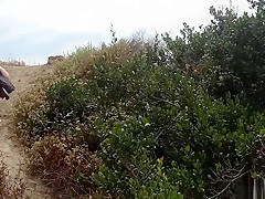 Black's Beach Rough Public Blowjob
