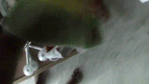 Blonde babe with big tits fucked in POV