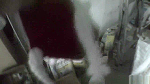 Blonde babe with big tits fucked in POV