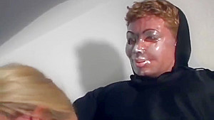 Blonde babysitter gets pounded at work