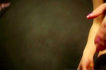 Blonde teen 18+ dominatrix tortures her serf