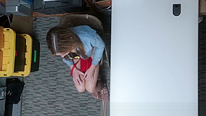 Blonde teen 18+ gets jizzed