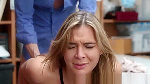 Blonde teen 18+ gets jizzed