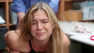 Blonde teen 18+ gets jizzed