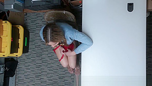 Blonde teen 18+ gets jizzed