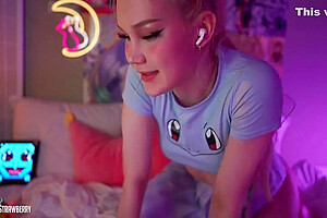 Blondelashes19 Cums Fast