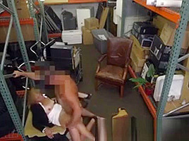Blondie Blow Milf Hot Milf Banged At The Pawnshop