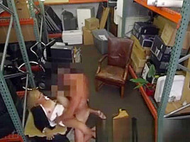 Blondie Blow Milf Hot Milf Banged At The Pawnshop