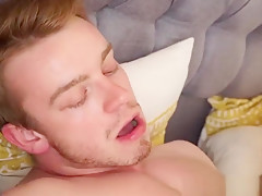 Blowjob and anal teasing leads to wild bareback pounding