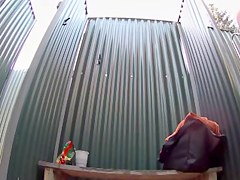 Blowjob in the beach shower cabin (Camaster)