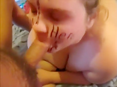 Blowjob with faciial cumshot