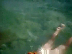 Blowjon in water and fuck in shore