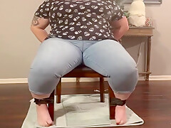 Bondage Chair Pee Desperation