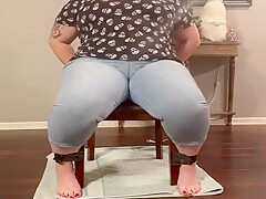 Bondage Chair Pee Desperation
