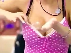 Boob rub
