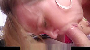 Boozed busty Step mommy sucking and riding