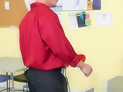 Bossman fucks his employees literally