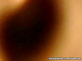 Bossy teen 18+ domina teases her slave