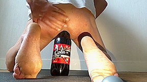 Bottle fisting prolapse anal