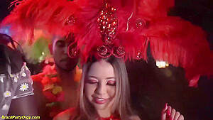 Brazilian Carnaval Anal Samba Orgy