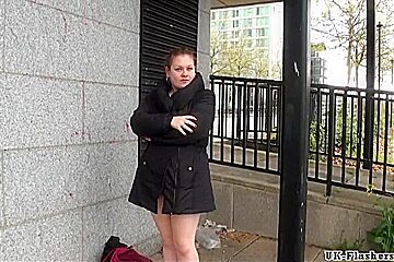 Breasty big beautiful woman non-professional Charlies public nudity and exhibitionism