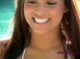 Briana in a tiny bikini - Alluringvixens