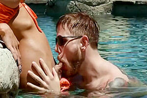 Brittney Kade - Busty Shemale Gets Analed By Her Boyfriend Outdoor