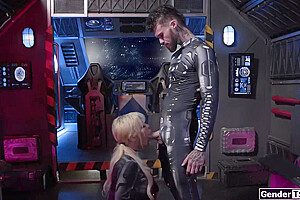 Brittney Kade - Trans Space Captain Analed