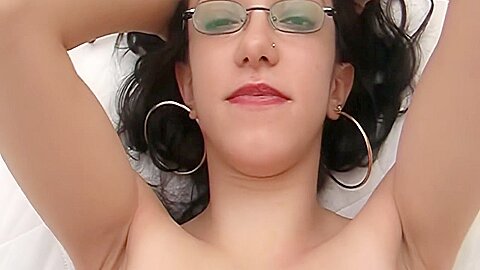 Brown-haired teen 18+ Wants To Be Fucked Hard And Wixxe In Her Face