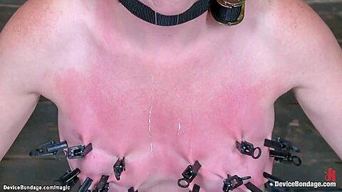 Brunette Bound In Extreme Devices