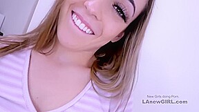 Brunette Hottie Rims Gets Pussy Fucked At Audition