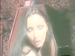 Brunette Vampire SUCK & FUCK her human slave