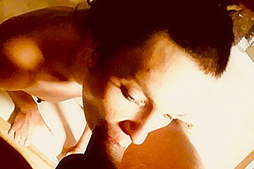 Brunette brutal facefuck headfuck